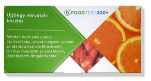 FOODTEST 200+ ujjbegyvérvételi készlet